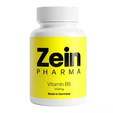 Vitamin B5 pantotensyra 500 mg kapslar, 120 st