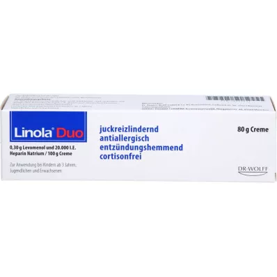 LINOLA Duo Cream 80 g Cream, 80 g LINOLA Duo Cream 80 g Cream, 80 g