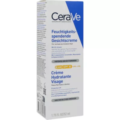 CERAVE Återfuktande ansiktskräm SPF 30, 52 ml