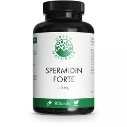 GREEN NATURALS Spermidine Forte 5,5 mg veganska kapslar, 90 st
