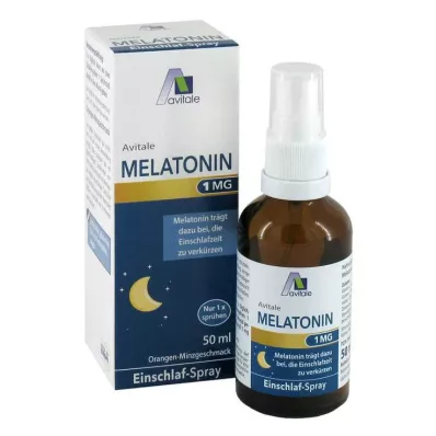 MELATONIN 1 mg sömnhjälpsspray, 50 ml