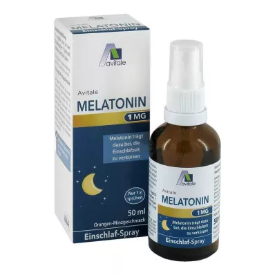 Melatonin 1 mg sömnspray, 50 ml Melatonin 1 mg sömnspray, 50 ml