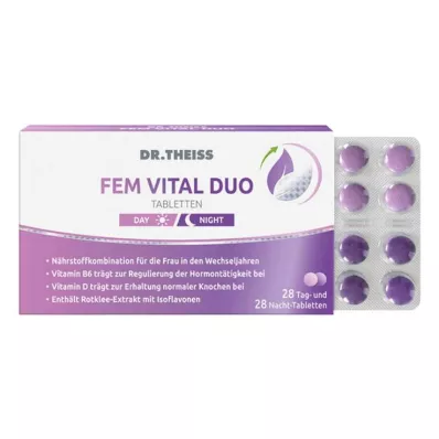 Dr Theiss Fem Vital Duo tabletter, 56 st Dr Theiss Fem Vital Duo tabletter, 56 st