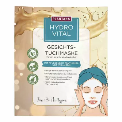 Plantana Hydrovital Total Cloth Panthenol & Hyaluron, 1 st Plantana Hydrovital Total Cloth Panthenol & Hyaluron, 1 st