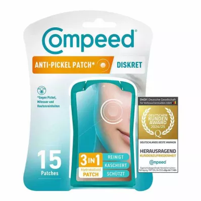 Compeed anti-plåster diskret, 15 st Compeed anti-plåster diskret, 15 st