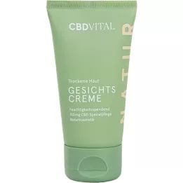 CBD VITAL ansiktskräm för torr hud, 50 ml