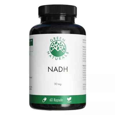 Green Naturals Nadh vegan- och högdoskapslar, 60 st Green Naturals Nadh vegan- och högdoskapslar, 60 st